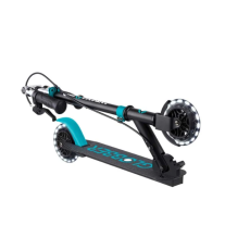 Тротинетка с ръчна спирачка FLOW ELEMENT JUNIOR LIGHTS, черна-синя