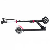 Тротинетка с ръчна спирачка FLOW ELEMENT JUNIOR LIGHTS, черна-розова