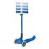 Детска сгъваема тротинетка с родителски контрол Globber Go Up Deluxe Flash Lights Тъмно синя
