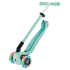Детска тротинетка 5в1 Globber Go Up Active Lights 360° Ментова