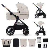 Бебешка количка 2в1 KinderKraft NEA 2.0 SOFT BEIGE