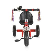 Триколка Byox Bonfire със светещи гуми червена