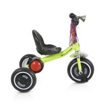 Триколка Byox Bonfire със светещи гуми зелена