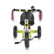 Триколка Byox Bonfire със светещи гуми зелена