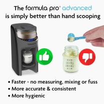 Машина за приготвяне на сухо мляко Formula PRO Advanced Baby Brezza Charcoal