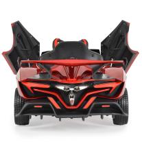 Акумулаторна кола Moni Flash червен металик