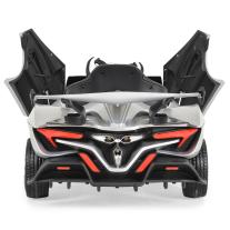 Акумулаторна кола Moni Flash сив металик