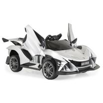 Акумулаторна кола Moni Flash сив металик