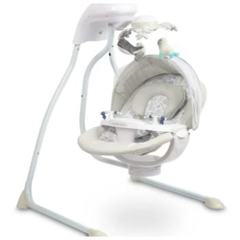 Електрическа Люлка Caretero Raffi Light Grey 