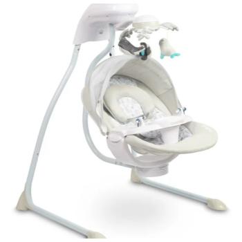 Електрическа Люлка Caretero Raffi Light Grey 