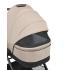 Бебешка количка Kikka Boo Mia 3 в 1, цвят Beige