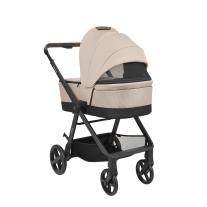 Бебешка количка Kikka Boo Mia 3 в 1, цвят Beige