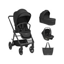 Бебешка количка Kikka Boo Mia 3 в 1, цвят Black