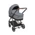 Бебешка количка Kikka Boo Mia 3 в 1, цвят Grey