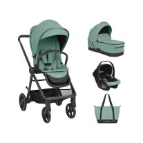 Бебешка количка Kikka Boo Mia 3 в 1, цвят Mint