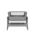 Мини кошара Kikka Boo Nanna 2, цвят Grey