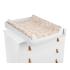 Твърда PVC подложка за повиване 50х70см KIKKA BOO Secret Garden Beige