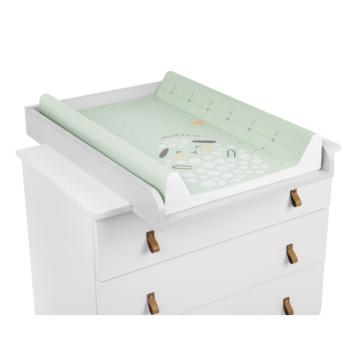 Твърда PVC подложка за повиване 70х50см Sleepy Sheep