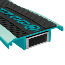 Светеща тротинетка с две колела FLOW 125 LIGHTS - синьо-зелена