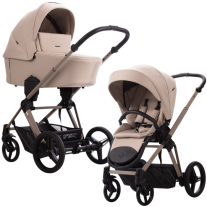 Бебешка количка 2в1 Bebetto Nuvio Tex Kaszmir 01