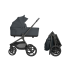 Бебешка количка 2в1 Kikka Boo Goya Platinum Graphite