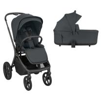 Бебешка количка 2в1 Kikka Boo Goya Platinum Graphite