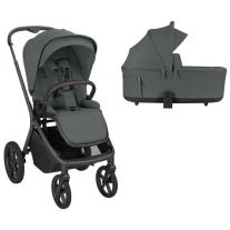 Бебешка количка 2в1 Kikka Boo Goya Platinum Olive