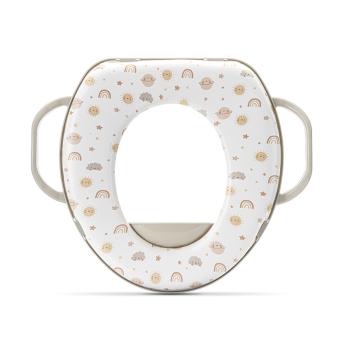 Мека приставка с дръжки Lorelli PLANETS Beige