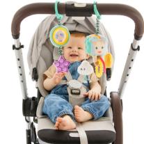 Сет от 2 играчки за закачане с активности Sophie-la-giraffe