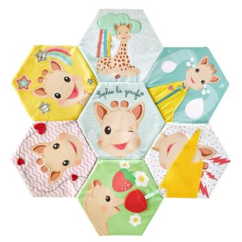 Интерактивна книга-килимче 2-в-1 Sophie-la-giraffe
