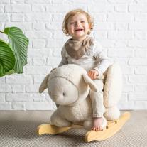 Люлееща се играчка агънце Nattou Teddy