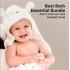 Kърпи От Органичен Бамбук 6 Бр Розови KeaBabies