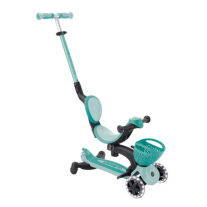 Детска тротинетка 5в1 Globber Go Up Baby Learn 360° Flash Lights Мента