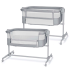 Бебешка кошара KinderKraft NESTEE UP 2 LIGHT GREY