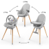 Стол за хранене KinderKraft FINI UP GREY