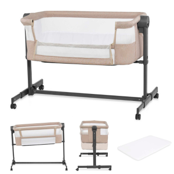 Бебешка кошара KinderKraft NESTEE UP 2 BEIGE