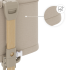 Бебешка кошара KinderKraft NESTEE GROW 2 BEIGE Бебешка кошара KinderKraft NESTEE GROW 2 BEIGE