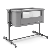 Бебешка кошара KinderKraft NESTEE GROW 2 DARK GREY Бебешка кошара KinderKraft NESTEE GROW 2 DARK GREY