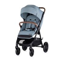 Бебешка количка Chipolino 2 в 1 + стол за кола Ултера, босилек