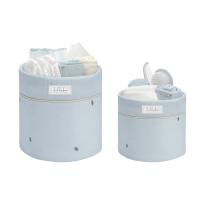 Комплект 2 бр кошчета за аксесоари Kikka Boo, Stripy Friends, 14см и 18см