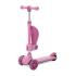 Детска тротинетка с 3 колела и седалка Lorelli Speedster Pink