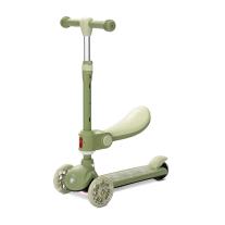 Детска тротинетка с 3 колела и седалка Lorelli Speedster Green