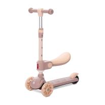 Детска тротинетка с 3 колела и седалка Lorelli Speedster Beige 