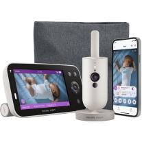 Дигитален видеофон Philips Avent - Premium Connected + свързване и технология Sense IQ