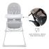 Стол за хранене Kinderkraft BINCI LIGHT GREY