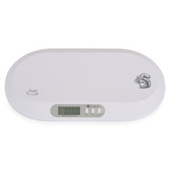 Електронна везна за бебета Cangaroo Peanut white
