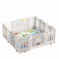 Ограда сгъваема Moni Garden 150/150 с музика Penguin