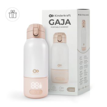 Термос за подгряване на мляко 2в1 Kinderkraft GAJA BEIGE
