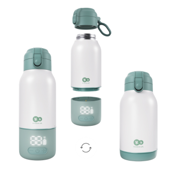 Термос за подгряване на мляко 2в1 Kinderkraft GAJA GREEN