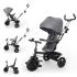 Триколка KinderKraft ASTON 2 PLUS СИВА